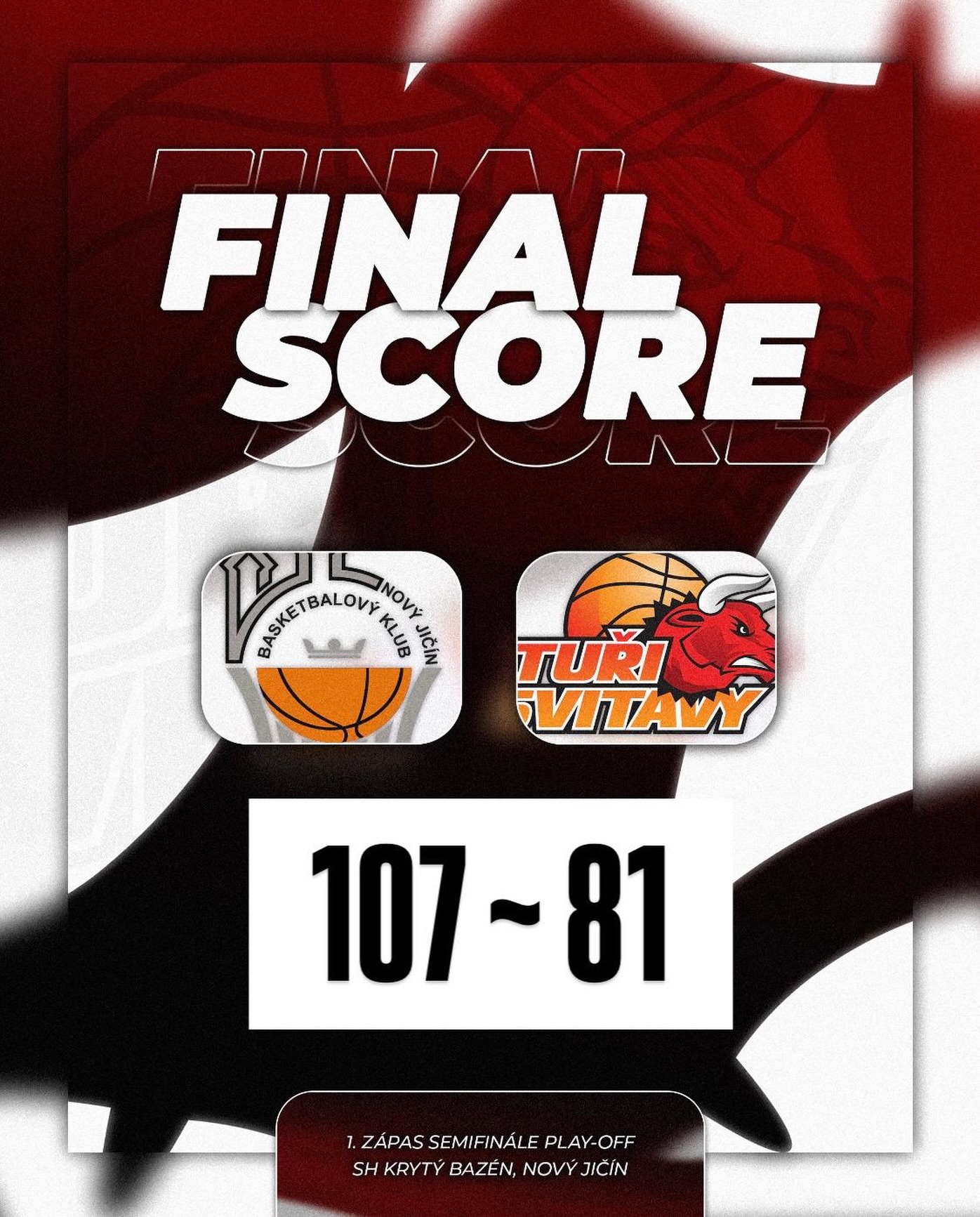 Úvodní semifinále ovládl Nový Jičín